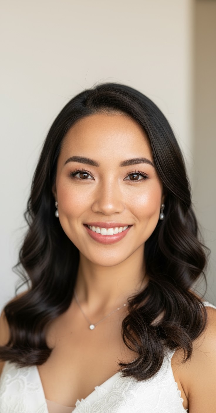 After Loose Curls For Wedding